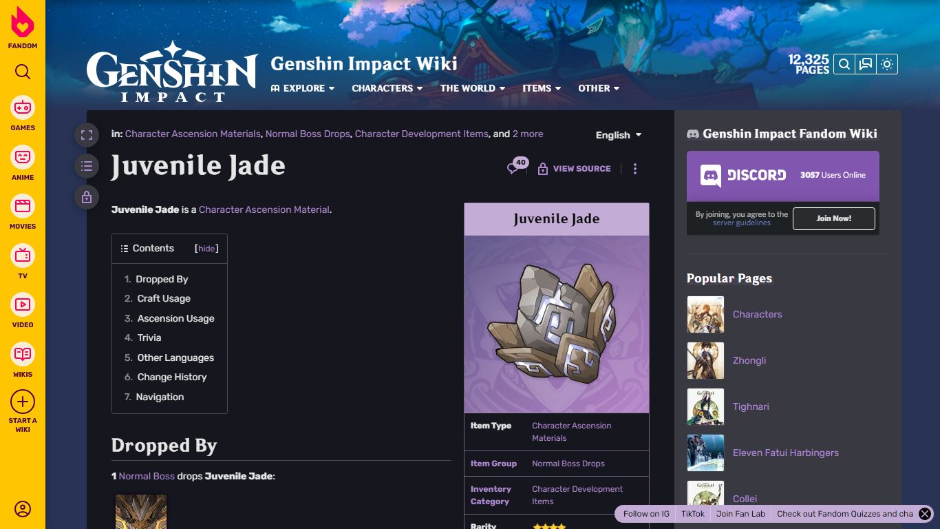 Juvenile Jade | Genshin Impact Wiki | Fandom